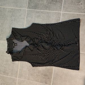 WHBM Polka Dot Top